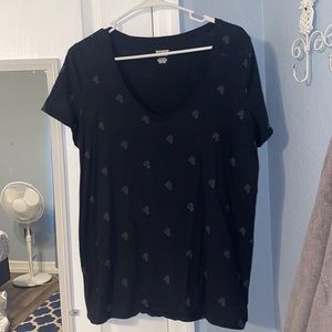 PINK “P” letter tee